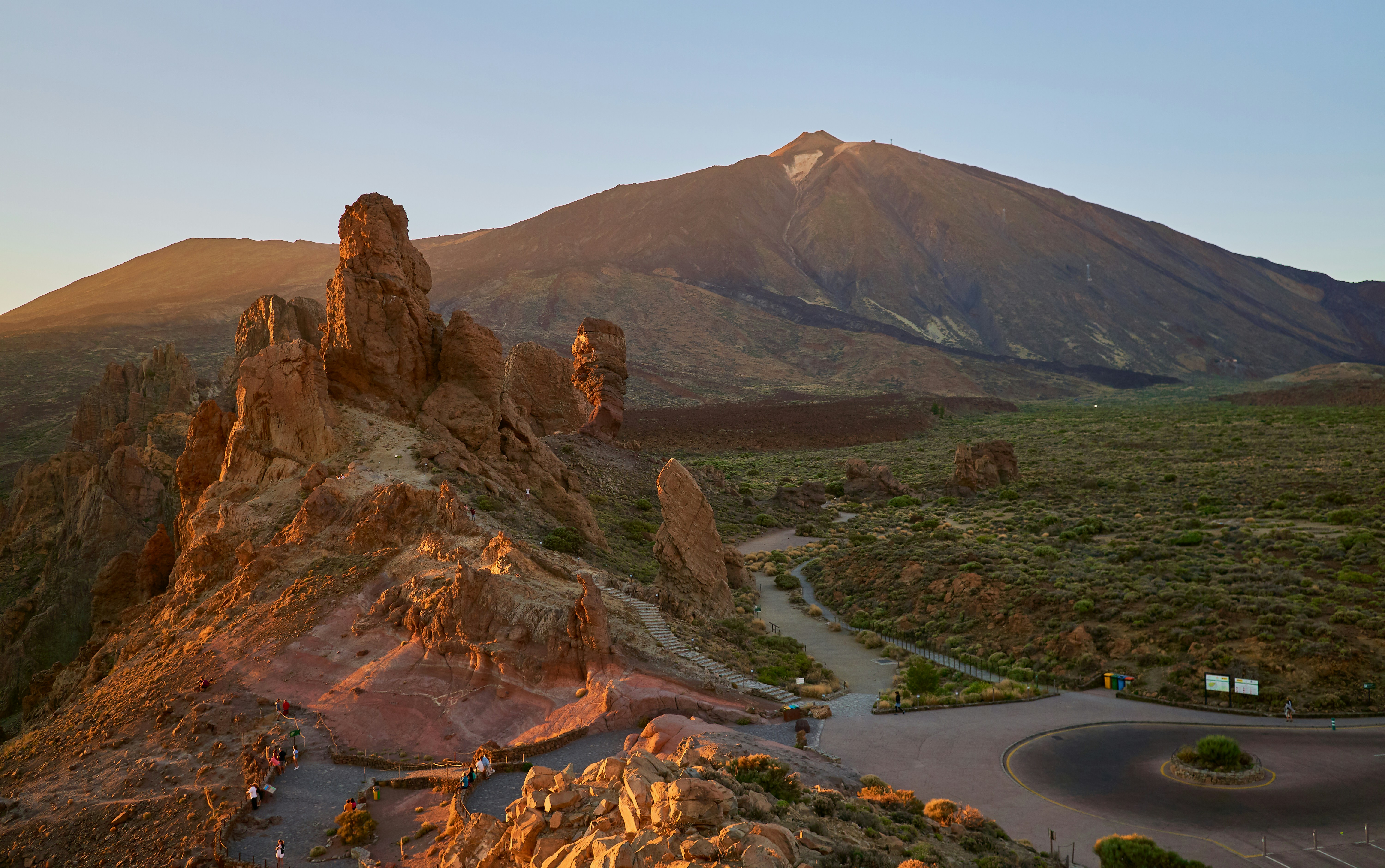 Paisaje montañoso de Tenerife, Islas Canarias